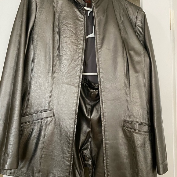 3 piece leather suit - Picture 2 of 6